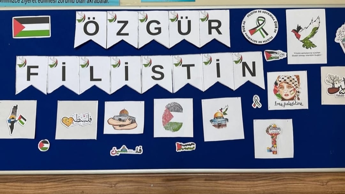 TÜRKİYE YÜZYILI MAARİF MODELİ KAPSAMINDA DÜZENLENEN FİLİSTİN FARKINDALIK ETKİNLİKLERİNE KATILDIK